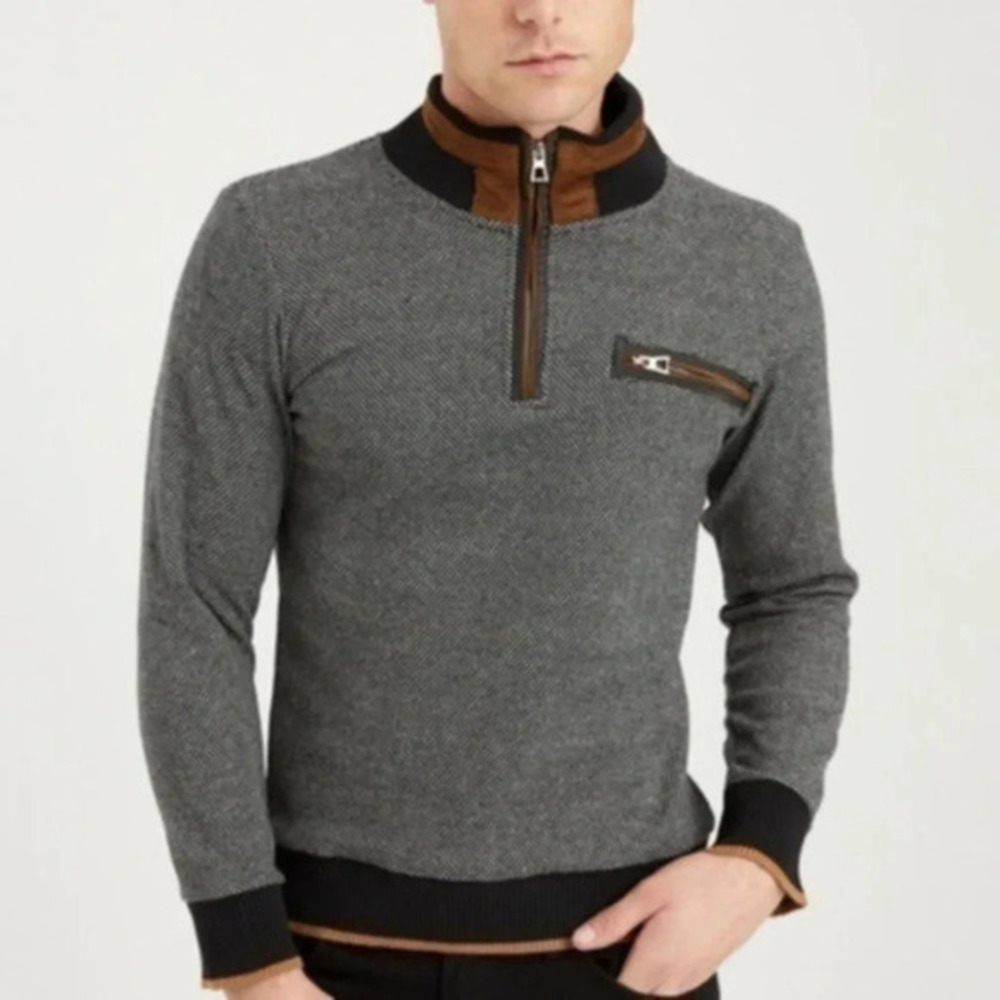 Dewberry Payton Quarter Zip Men’s Sweater size XL